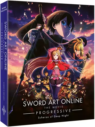 vidéo manga - Sword Art Online Progressive - Scherzo of Deep Night - Edition Combo Collector Blu-ray/DVD