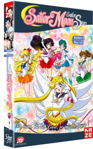 vidéo manga - Sailor Moon - Saison 5 - Sailor Stars - Coffret Vol.1
