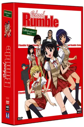 vidéo manga - School Rumble - Saison 1 - Coffret Vol.1