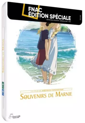 vidéo manga - Souvenirs de Marnie Boîtier Métal Exclusivité Fnac Combo Blu-ray DVD