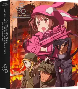 anime - Sword Art Online Alternative Gun Gale Online - Edition Collector Box 2/2 Blu-Ray