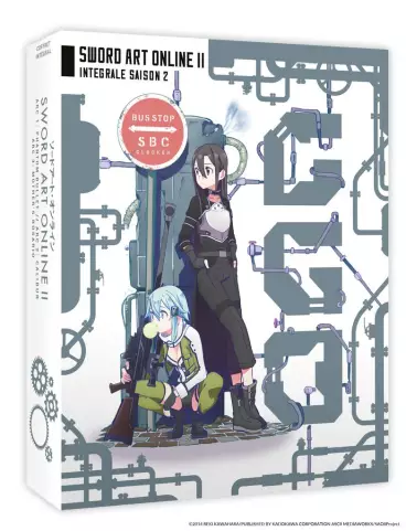 vidéo manga - Sword Art Online II - Coffret Intégrale Blu-Ray