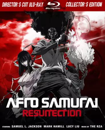vidéo manga - Afro Samurai Resurrection - Collector - Blu-Ray