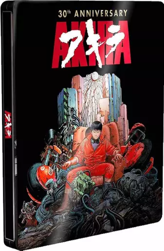 vidéo manga - Akira - Collector 30 Ans "Heavy Metal" Steelbook DVD+ Blu-Ray