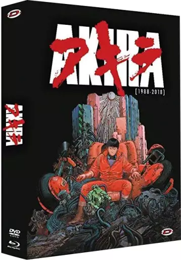 vidéo manga - Akira - Edition 30 ans - Blu-Ray+DVD