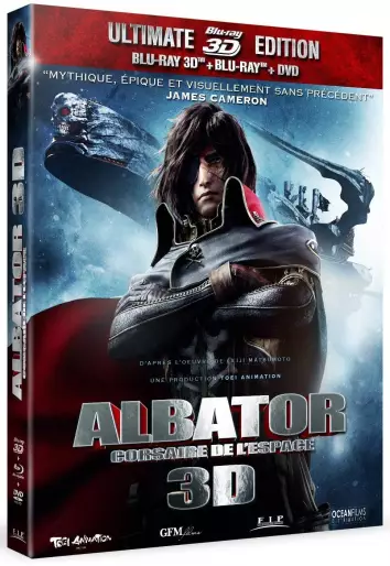 vidéo manga - Albator - Corsaire de l'Espace - Blu-Ray 3D