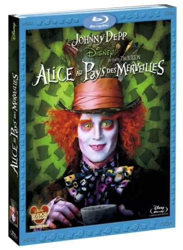 vidéo manga - Alice au Pays des Merveilles - Burton - Blu-ray