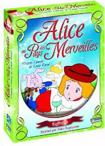 vidéo manga - Alice au pays des merveilles - Coffret Vol.3