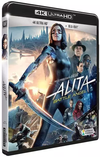 vidéo manga - Alita - Battle Angel - 4K Ultra HD + Blu-ray
