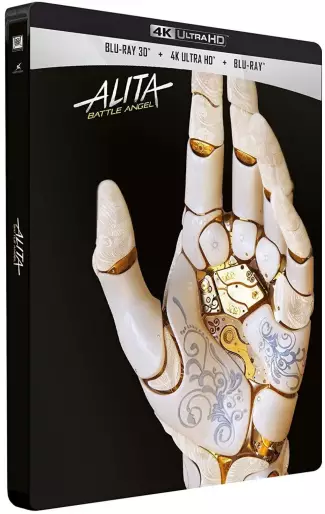 vidéo manga - Alita - Battle Angel - 4K UHD 4K Ultra HD + Blu-ray 3D + Blu-ray - Édition Limitée SteelBook