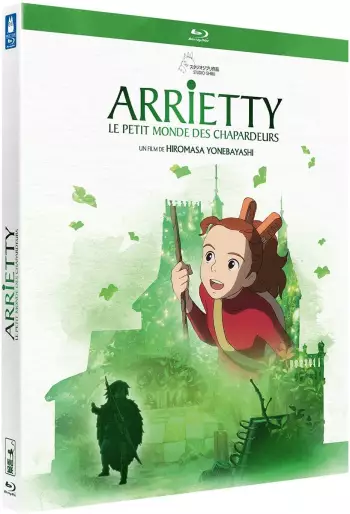 vidéo manga - Arrietty - Le petit monde des Chapardeurs - Blu-Ray