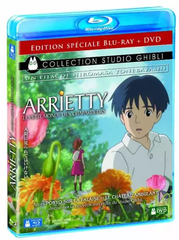 vidéo manga - Arrietty - Le petit monde des Chapardeurs - Blu-Ray Collector