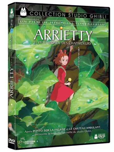 vidéo manga - Arrietty - Le petit monde des Chapardeurs - DVD (Disney)