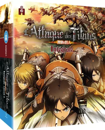 vidéo manga - Attaque des Titans (l') - Intégrale Saison 1 - Blu-Ray
