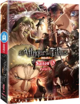 manga animé - Attaque des Titans (l') - Saison 3 - Coffret Blu-Ray Vol.2