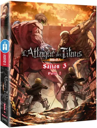 vidéo manga - Attaque des Titans (l') - Saison 3 - Coffret DVD Vol.2