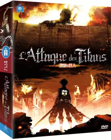 vidéo manga - Attaque des Titans (l') - Coffret Vol.1