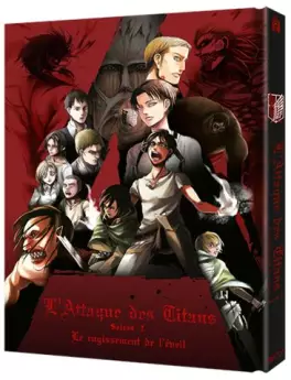 manga animé - Attaque des Titans (l') - Film 3 - Le Rugissement de l'Eveil - Collector - Combo DVD + Blu-Ray