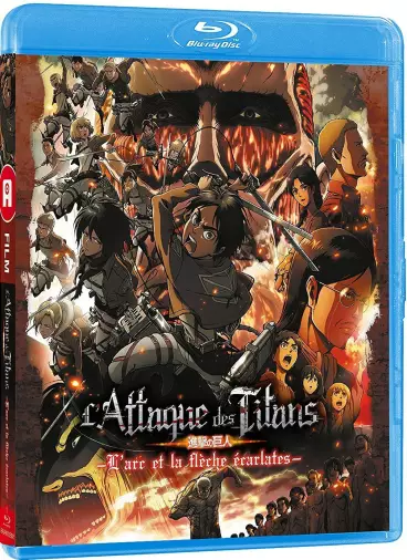 vidéo manga - Attaque des Titans (l') - Film 1 - L'arc et la flèche écarlate - Blu-Ray