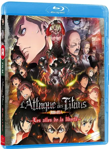 vidéo manga - Attaque des Titans (l') - Film 2 - Les ailes de la liberté - Blu-Ray