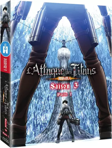 vidéo manga - Attaque des Titans (l') - Saison 3 - Coffret DVD Vol.1