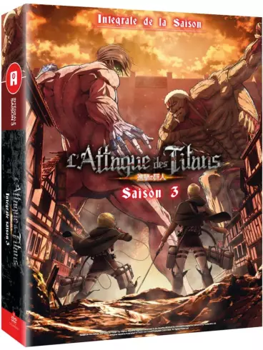 vidéo manga - Attaque des Titans (l') (Saison 3) - Intégrale DVD