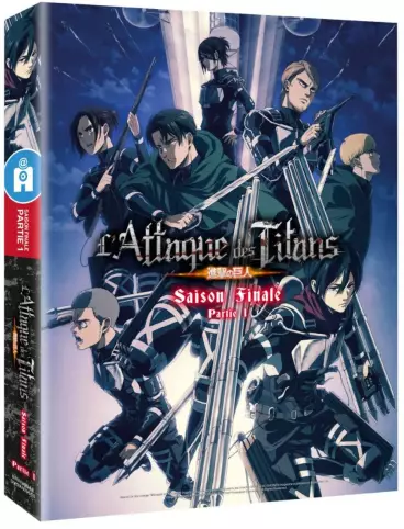 vidéo manga - Attaque des Titans (l') (Saison 4) - Saison Finale - Édition Collector Blu-Ray Vol.1