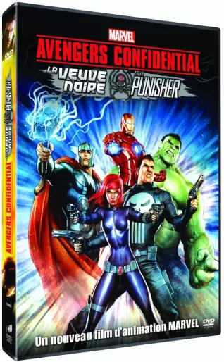 vidéo manga - Avengers Confidential - La Veuve Noire et Le Punisher