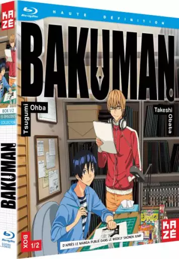 vidéo manga - Bakuman - Saison 1 - Blu-Ray Vol.1