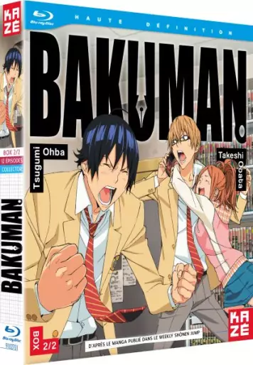 vidéo manga - Bakuman - Saison 1 - Blu-Ray Vol.2