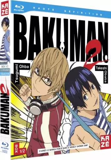 vidéo manga - Bakuman - Saison 2 - Blu-Ray Vol.1