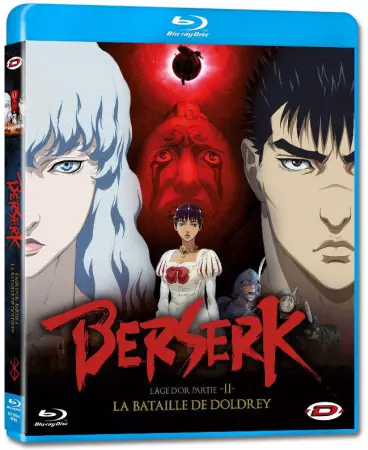 vidéo manga - Berserk, L'Age d'Or - Film 2 - La bataille de Doldrey - Blu-Ray