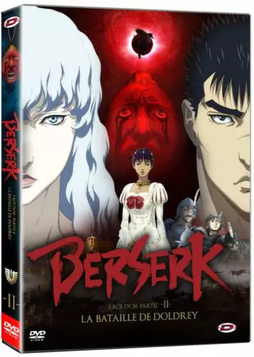 vidéo manga - Berserk, L'Age d'Or - Film 2 - La bataille de Doldrey - Collector