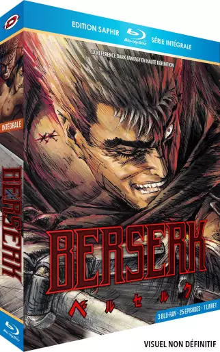 vidéo manga - Berserk - Intégrale - Blu-Ray - Saphir