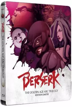 Dvd - Berserk - The Golden Age Arc Trilogy - Blu-Ray - Steelbook