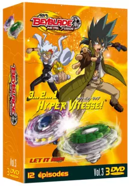 Manga - Manhwa - Beyblade Metal Fusion - Coffret Vol.3