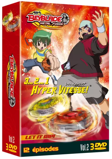 vidéo manga - Beyblade Metal Fusion - Coffret Vol.2