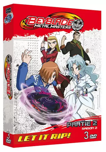 vidéo manga - Beyblade Metal Masters - Coffret Vol.2