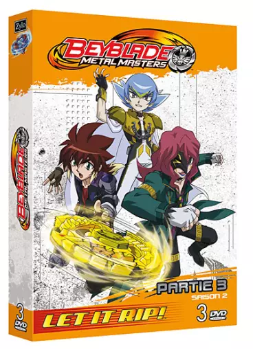 vidéo manga - Beyblade Metal Masters - Coffret Vol.3