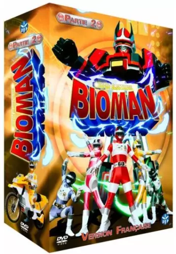 vidéo manga - Bioman Coffret VF Vol.2