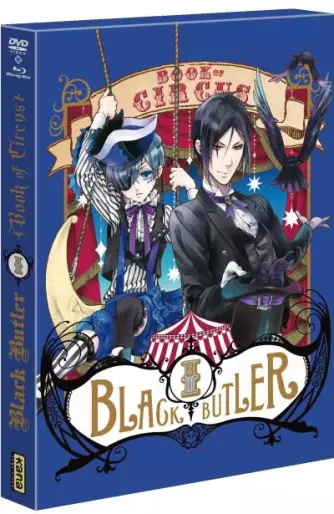 vidéo manga - Black Butler - Book of Circus - Blu-Ray + DVD Vol.1