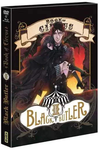 vidéo manga - Black Butler - Book of Circus - Blu-Ray + DVD Vol.2