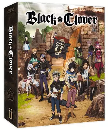 vidéo manga - Black Clover - Saison 1 - Blu-Ray Collector - Coffret Vol.2