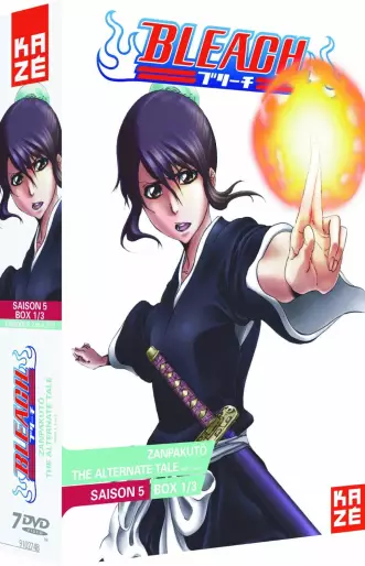 vidéo manga - Bleach - Saison 5 - Box 1/3 - Zanpakutô, The Alternate Tale part1, 2, 3 Vol.1