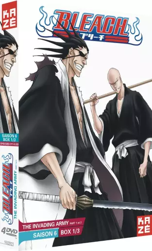 vidéo manga - Bleach - Saison 6 - Box 1/3 - The Invading Army (Partie 1)