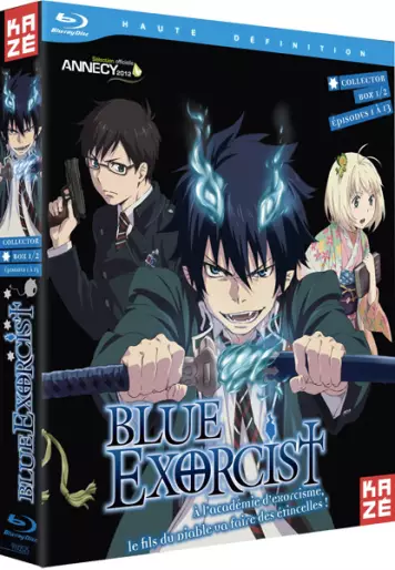 vidéo manga - Blue Exorcist - Collector - Blu-ray Vol.1