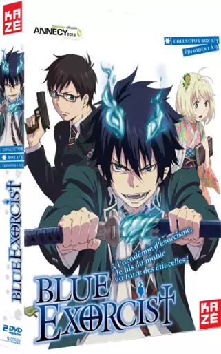 vidéo manga - Blue Exorcist - Coffret Vol.1