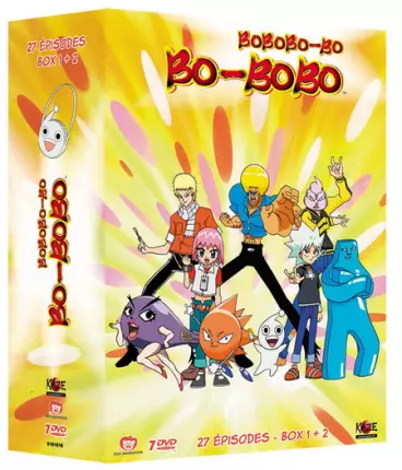 vidéo manga - Bobobo-Bo Bo-Bobo - Coffret Intégrale Vol.1