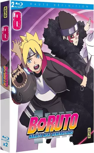 vidéo manga - Boruto - Naruto Next Generations - Coffret Blu-Ray Vol.8