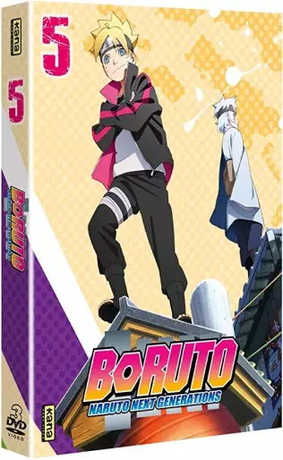 vidéo manga - Boruto - Naruto Next Generations - Coffret DVD Vol.5